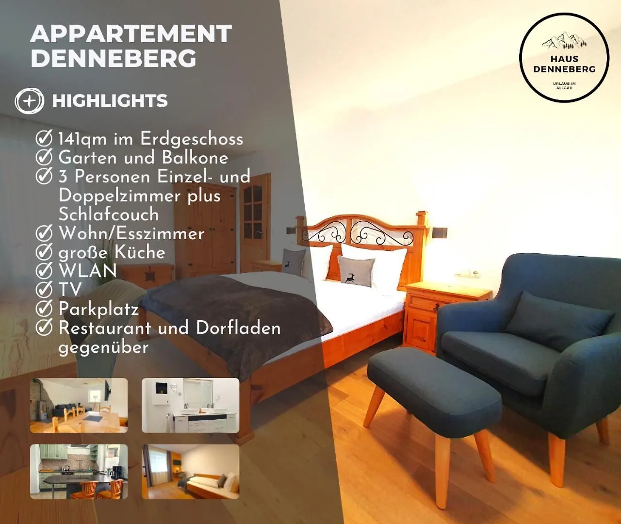 Haus Denneberg Apartman Oberstaufen Németország